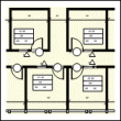 Visio floor plan example